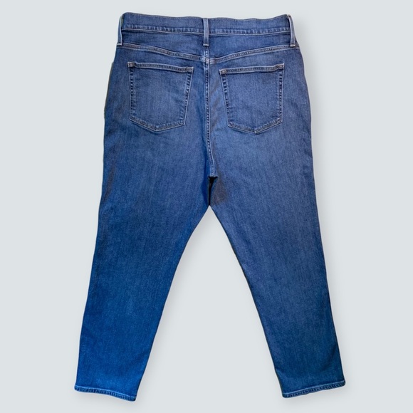 WOMEN’S J. Crew High Rise Classic Vintage Blue Jeans Size 34 in EUC - Picture 2 of 15